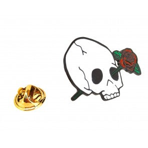 Pin de solapa Calavera Floreada 34x25mm