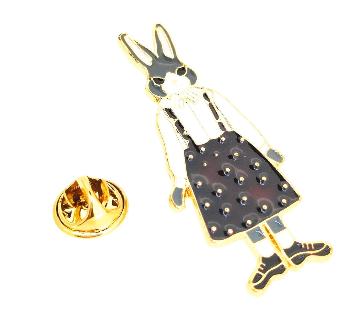 Pin de solapa Coneja con Falda 48x20mm