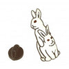 Pin de solapa Conejos Copula 34x12mm