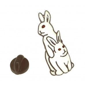 Pin de solapa Conejos Copula 34x12mm
