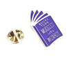 Pin de solapa Books Turn Muggles 31x16mm
