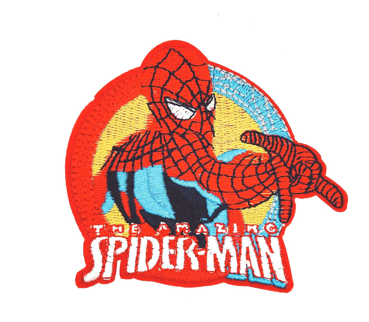 Parche Bordado Amazing Spiderman 9,5x8cm