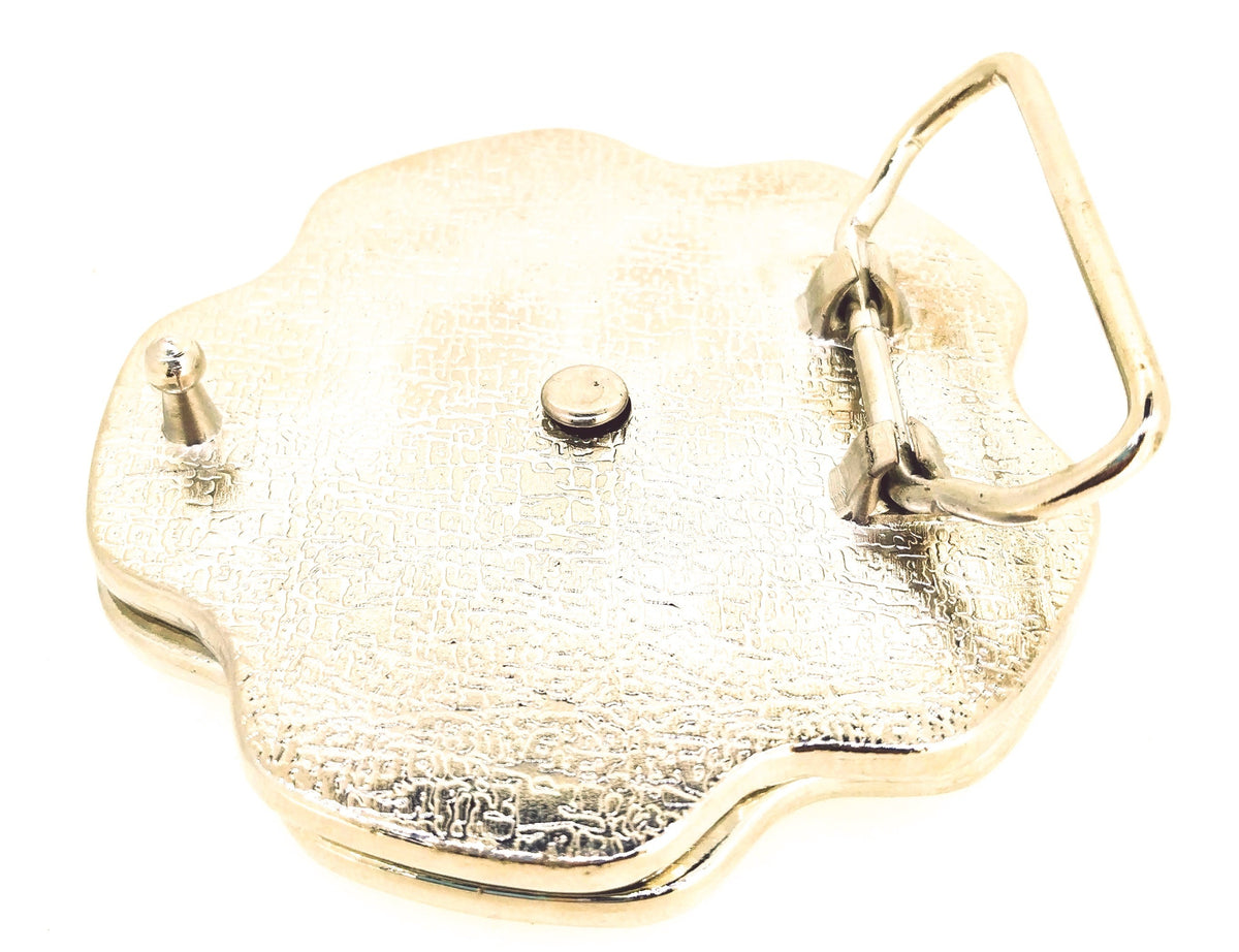 Hebilla de Cinturón Cargador de Revólver 8cm