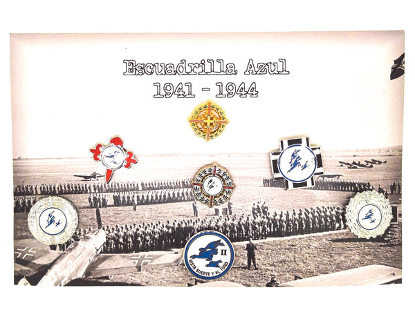 Coleccion Pines de Solapa Escuadrilla Azul 1941-1944