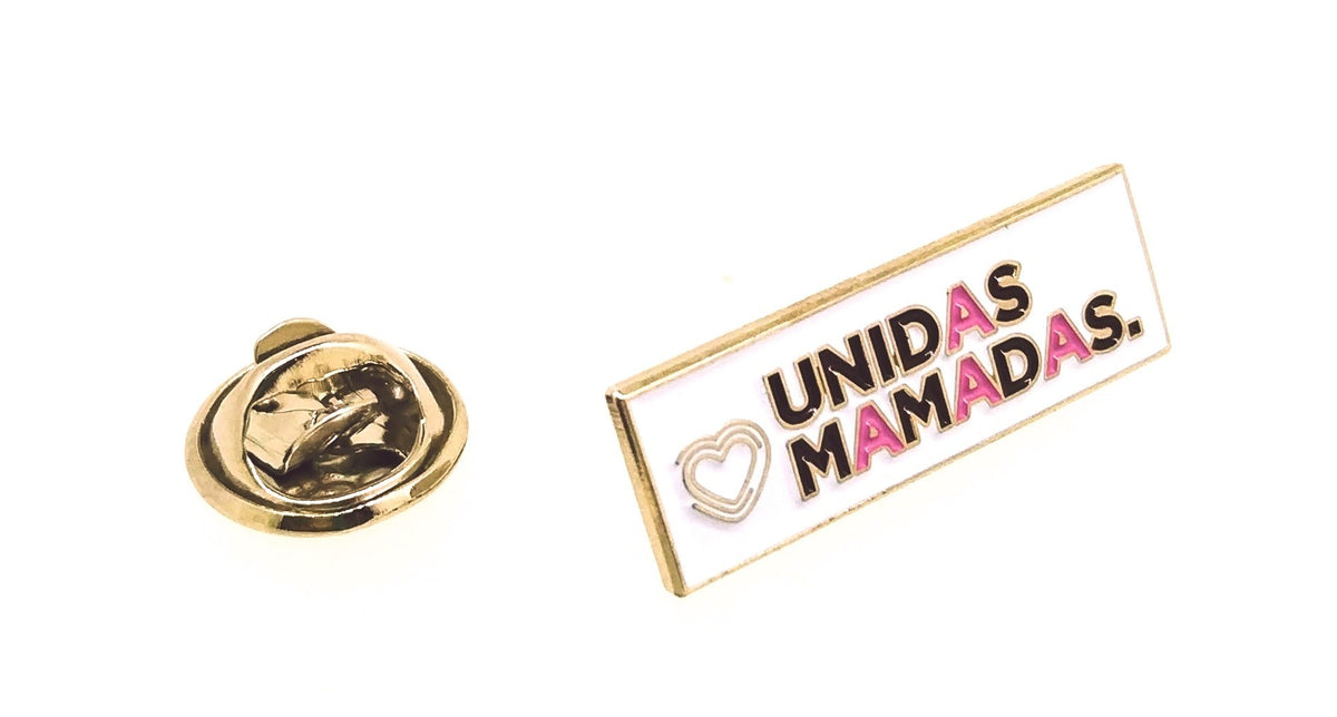 Pin de solapa Unidas Mamadas 25x9mm