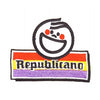 Parche Bordado Termoadhesivo Republicano 7x 5,5cm