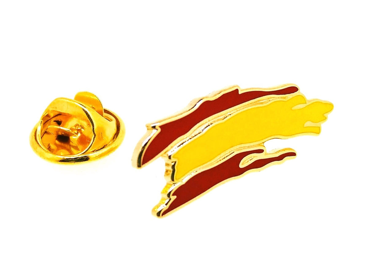 Pin de Solapa Bandera de España a Rayas 18mm