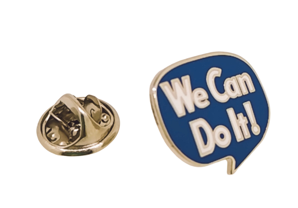 Pin de Solapa We Can Do It! 18x16mm