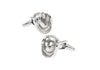 Gemelos de Camisa Guante Baseball Plated 17x13mm