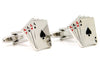 Gemelos para camisa Poker de Ases