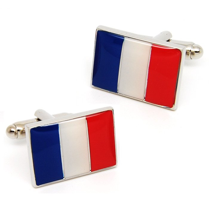 Gemelos  de Bandera Francia