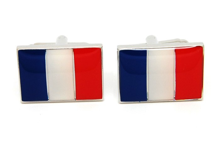 Gemelos  de Bandera Francia