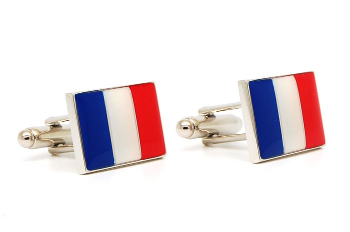 Gemelos  de Bandera Francia