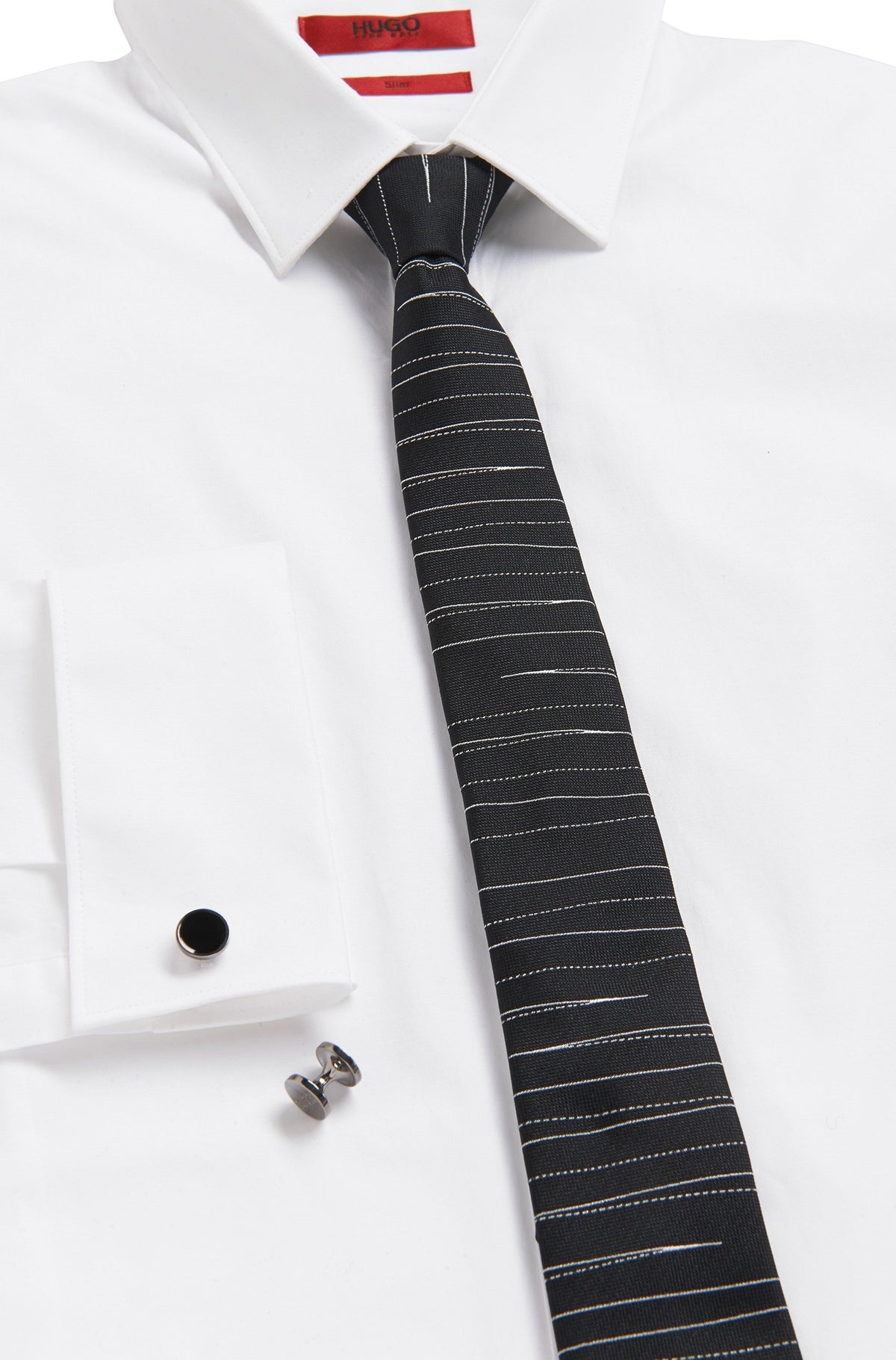 Gemelos para Camisa HUGO E-Tokeep Black