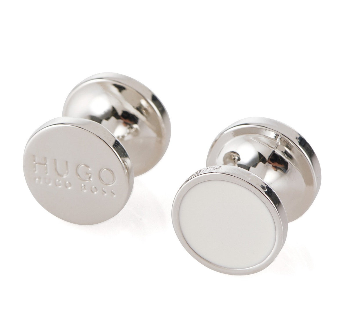 Gemelos para Camisa HUGO E-Tokeep White