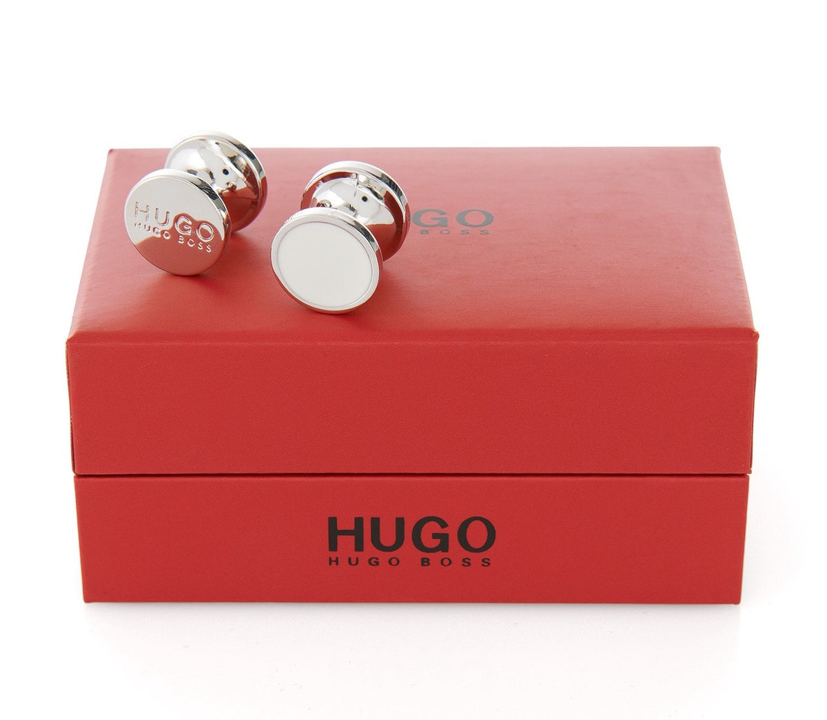 Gemelos para Camisa HUGO E-Tokeep White