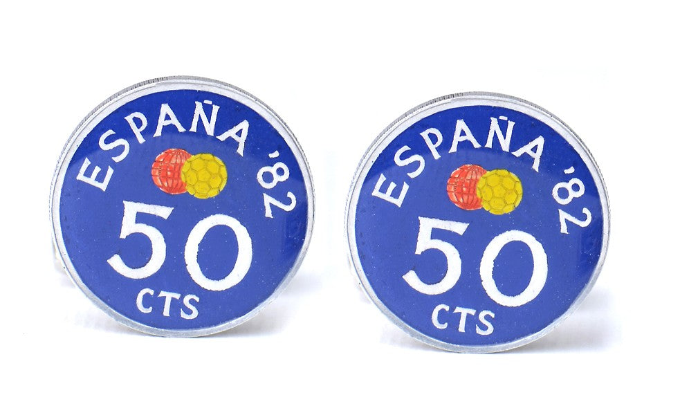 Gemelos 50 Céntimos Azul
