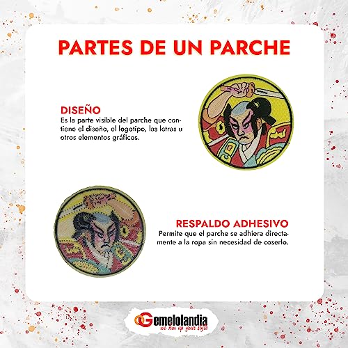 Parche de Calavera Me Ne Frego 6 cm