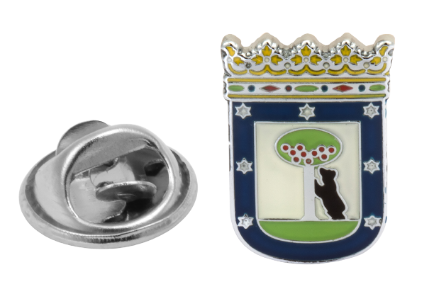 Pin de solapa del Escudo Ciudad de Madrid