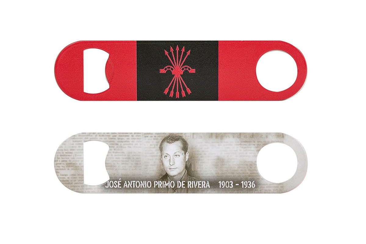Abrebotellas Yugo y Flechas Falange Española| Tamaño: 12,5x3cm