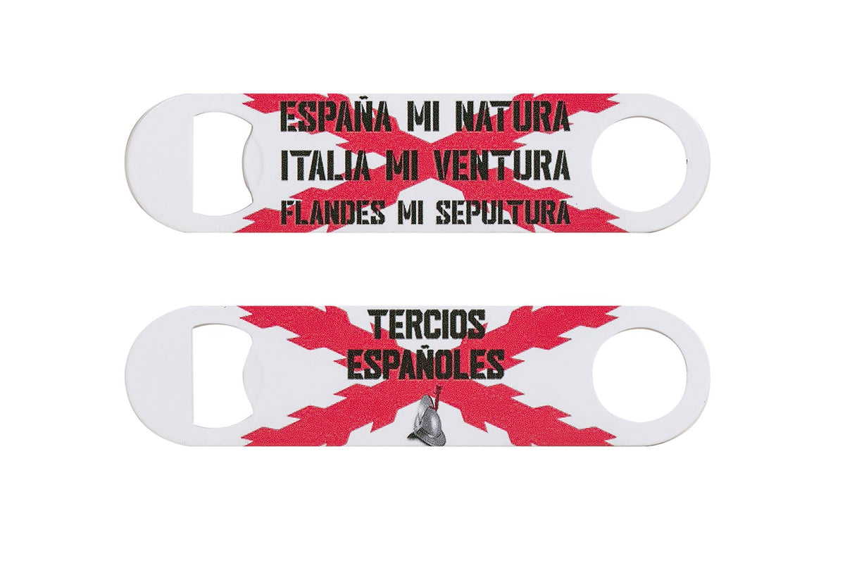 Abrebotellas Tercios Españoles| Tamaño: 12,5x3cm