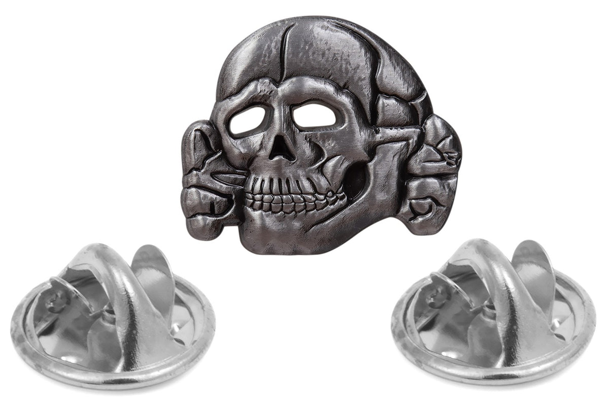 Insignia Broche German Cavalry Hussars Totenkopf WWII Emblem