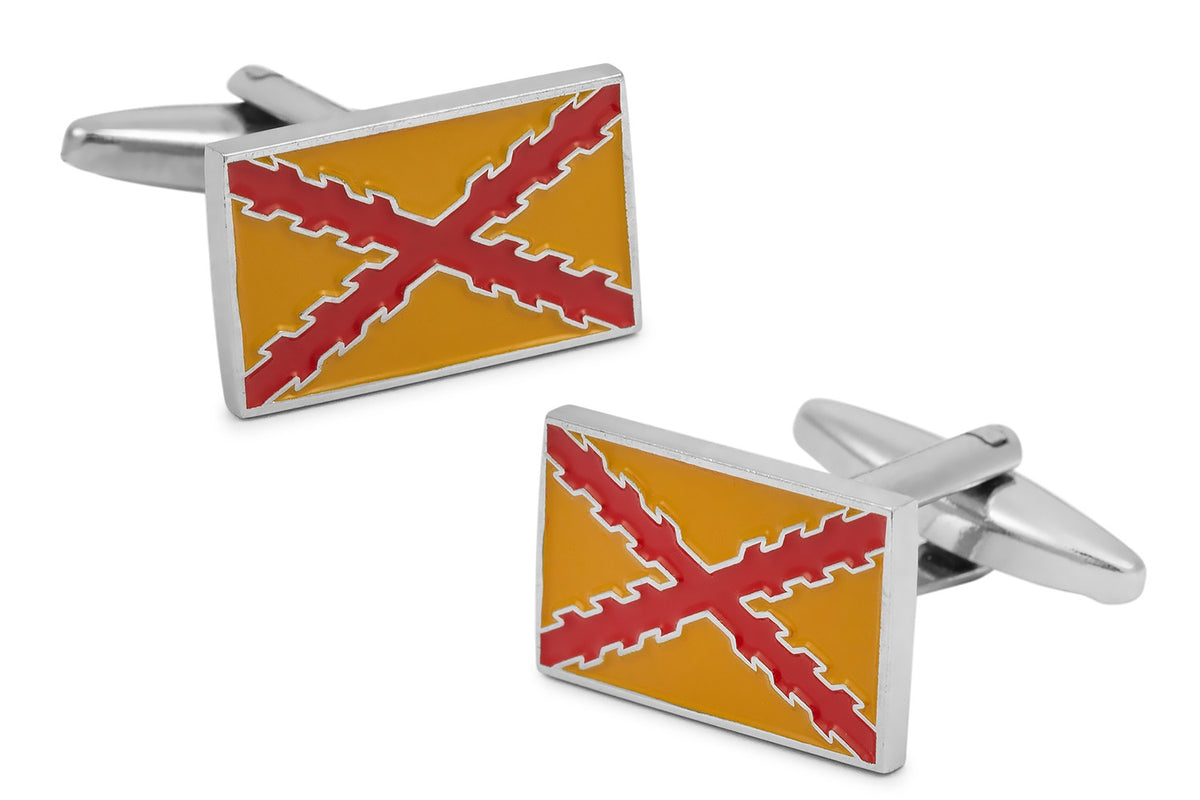 Gemelos de Camisa Bandera del Tercio de Felipe II