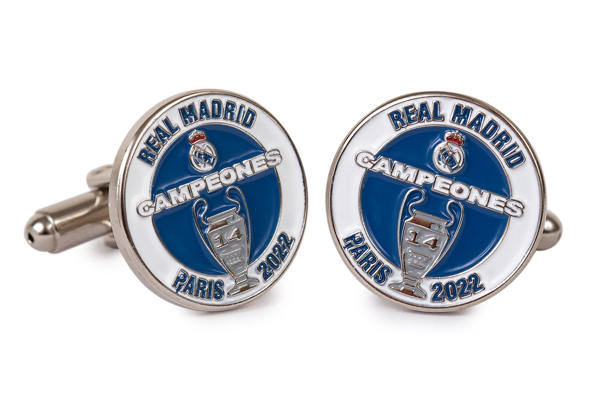 Gemelos de camisa Real Madrid Campeones Champions League Paris 2022