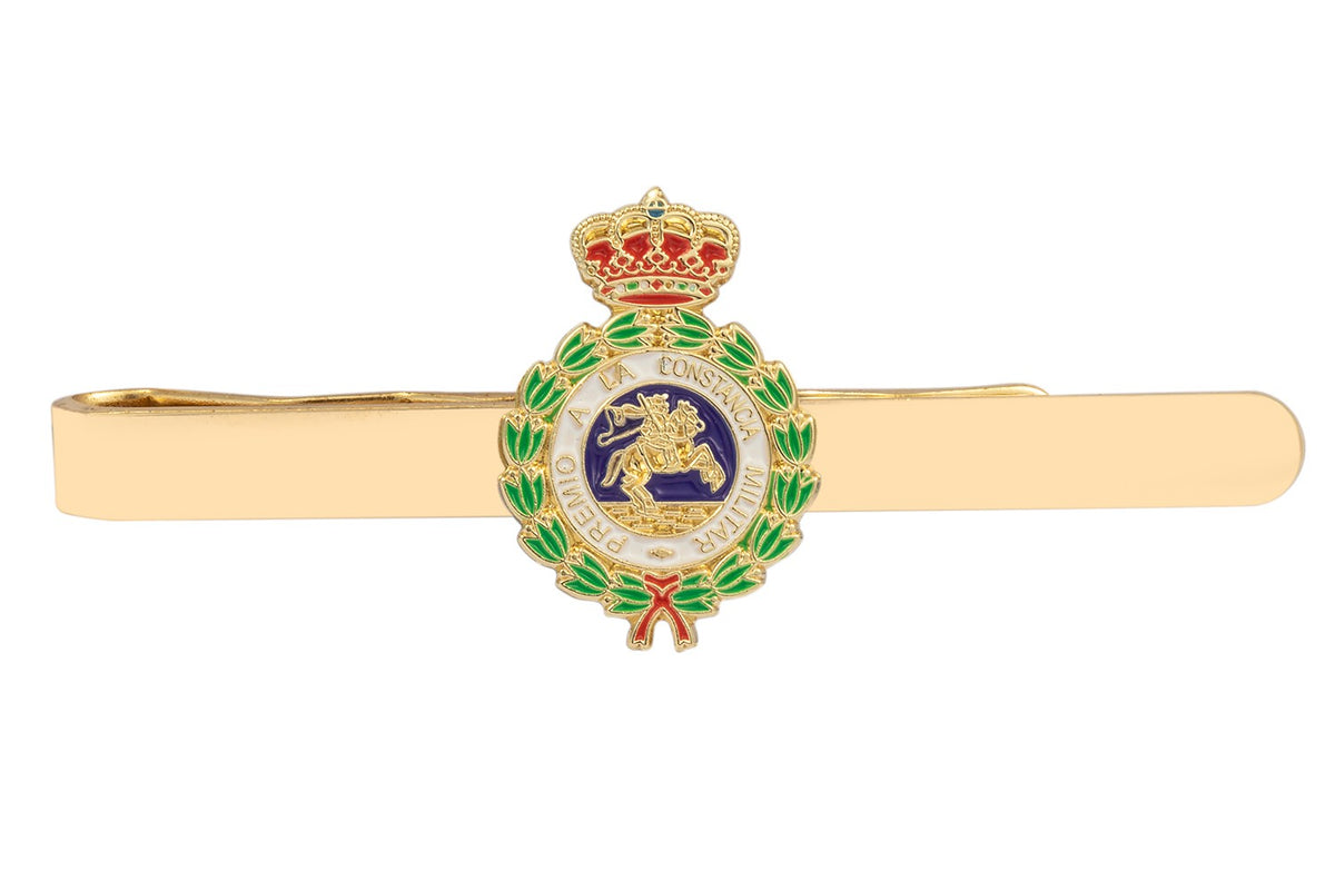 Gemelos de camisa de la medalla de San Hermenegildo - 13x20mm - Esmaltado a Color-Pasador de corbata