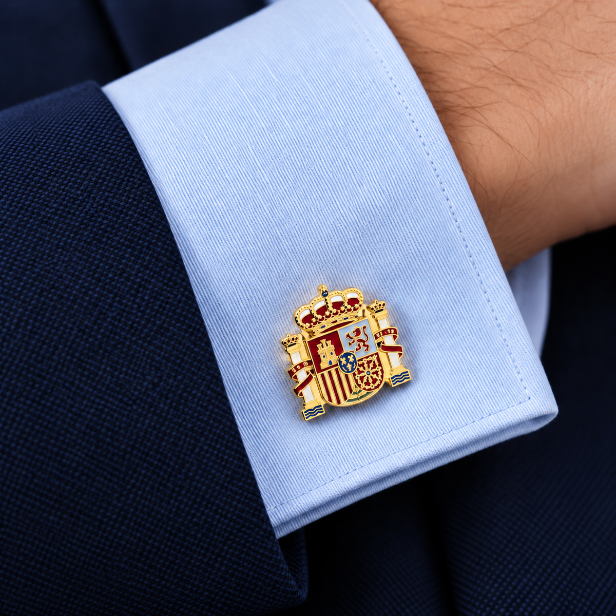 Gemelos para Camisa ‪Escudo del Estado Español