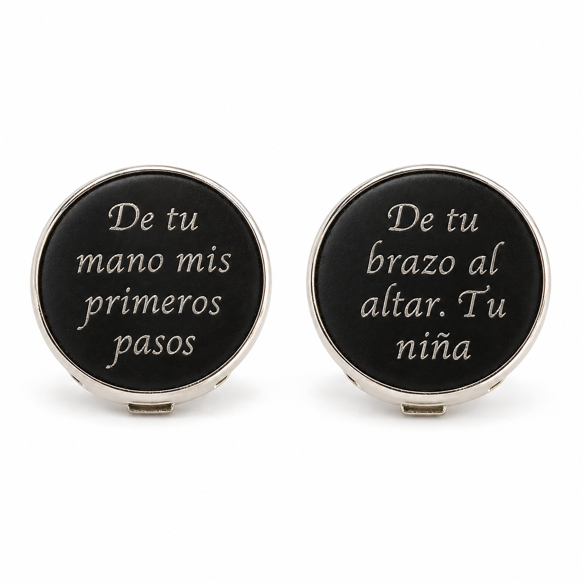 Cubrebotones De Tu Mano Mis Primeros Pasos Negro
