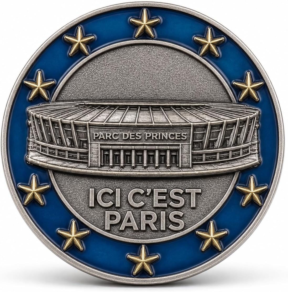 Gemelolandia Moneda Conmemorativa Campeones Champions League 2026 PSG 4,5cm
