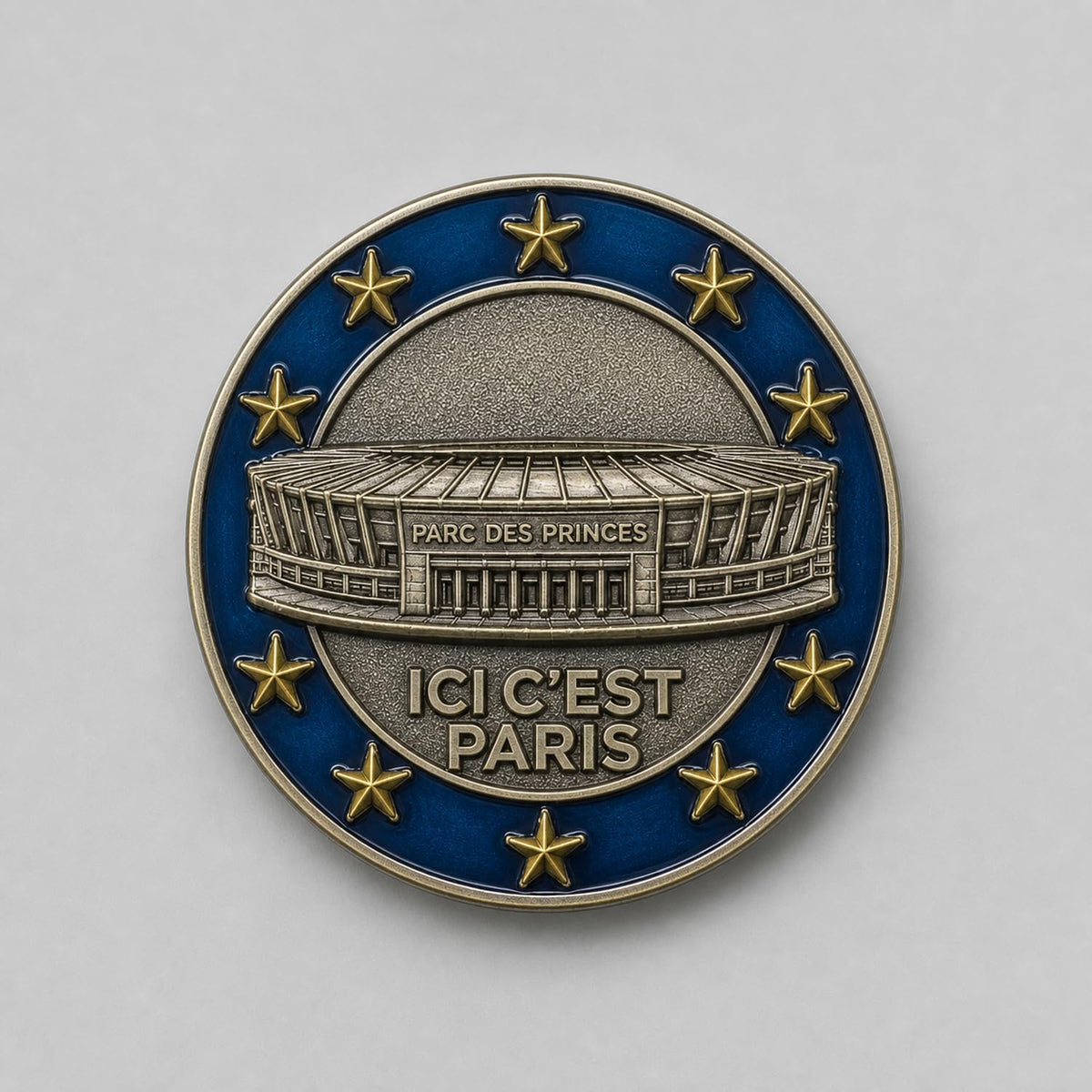 Gemelolandia Moneda Conmemorativa Campeones Champions League 2026 PSG 4,5cm