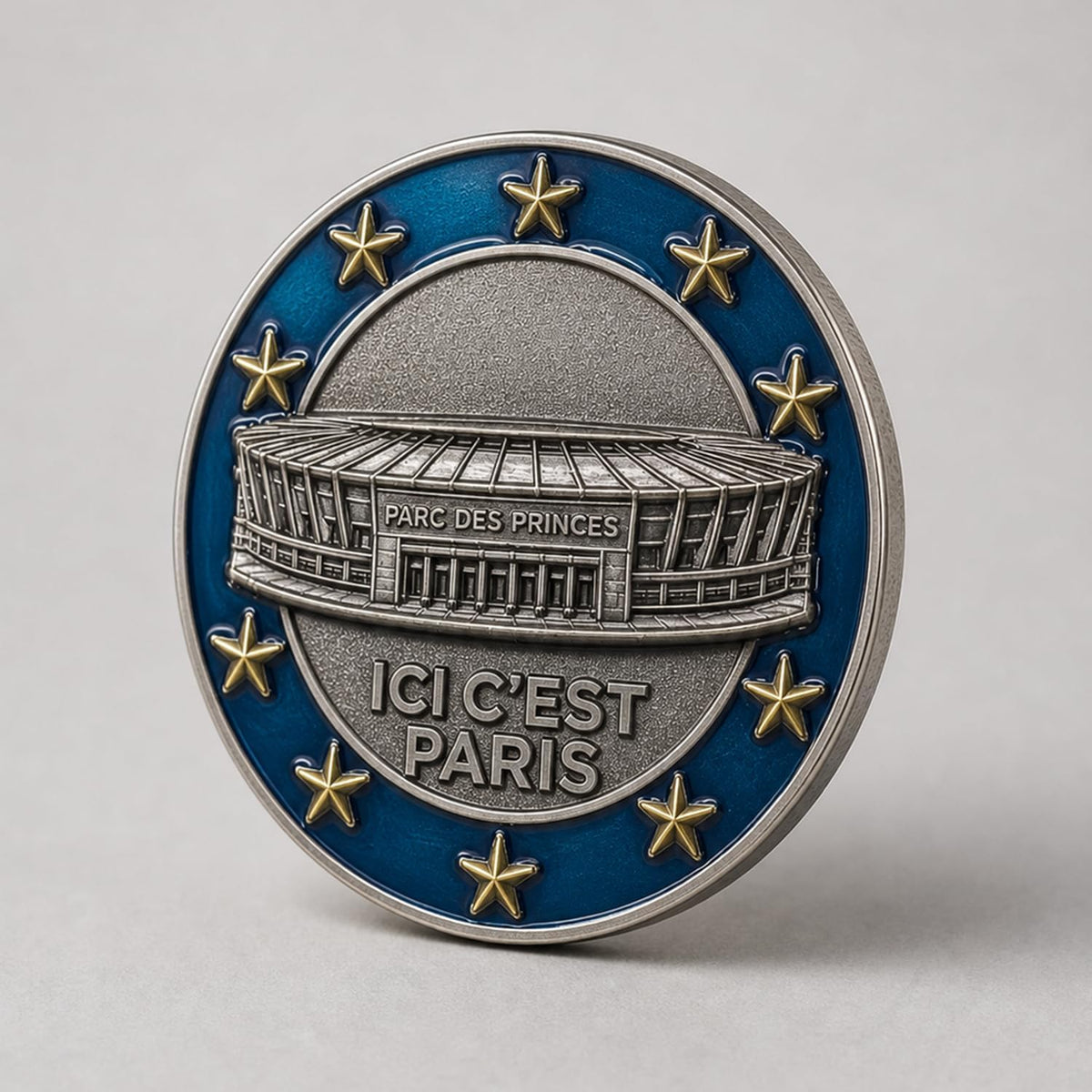 Gemelolandia Moneda Conmemorativa Campeones Champions League 2026 PSG 4,5cm