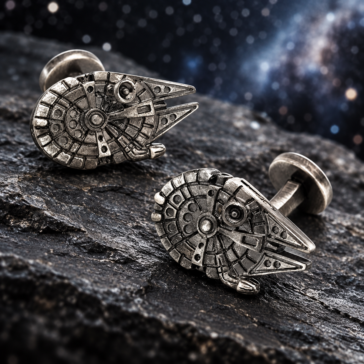 Gemelos de Camisa Halcón Milenario Star Wars 25x16mm