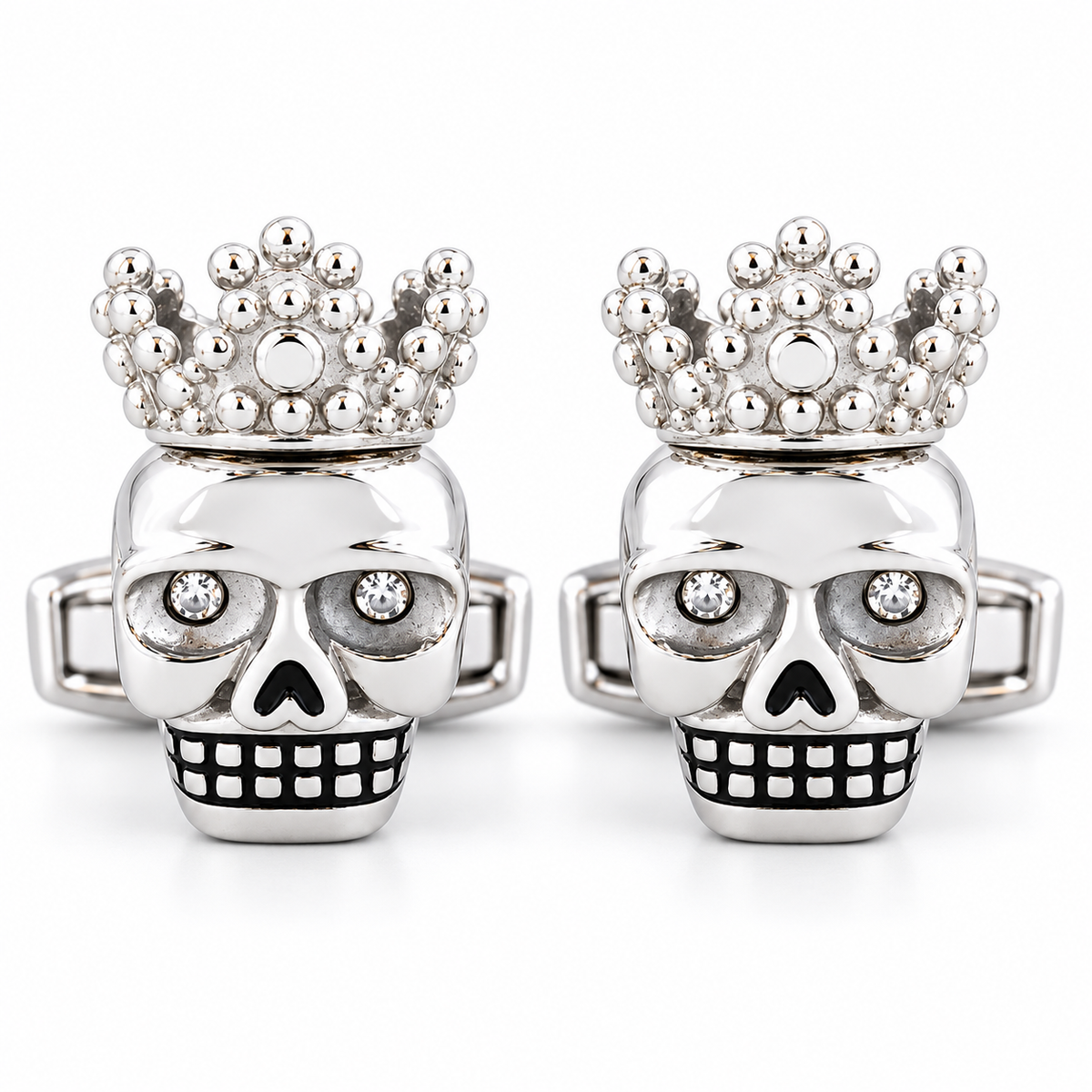 Gemelos Steel C Calavera Noble
