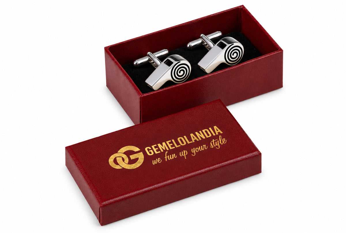 Gemelos de Camisa para Arbitro Silbato 22 mm