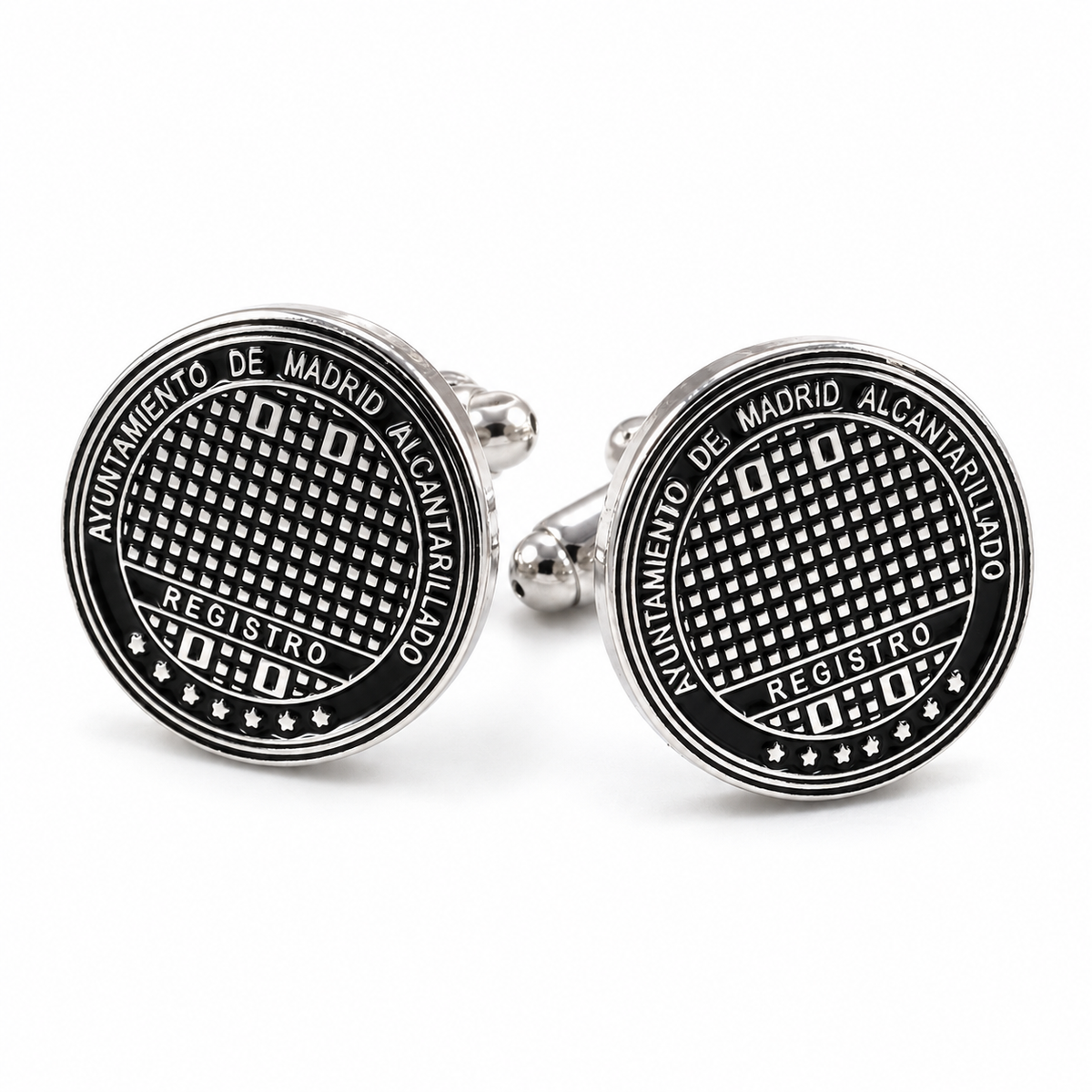 Gemelos Alcantarilla de Madrid / Madrid Sewer Cufflinks