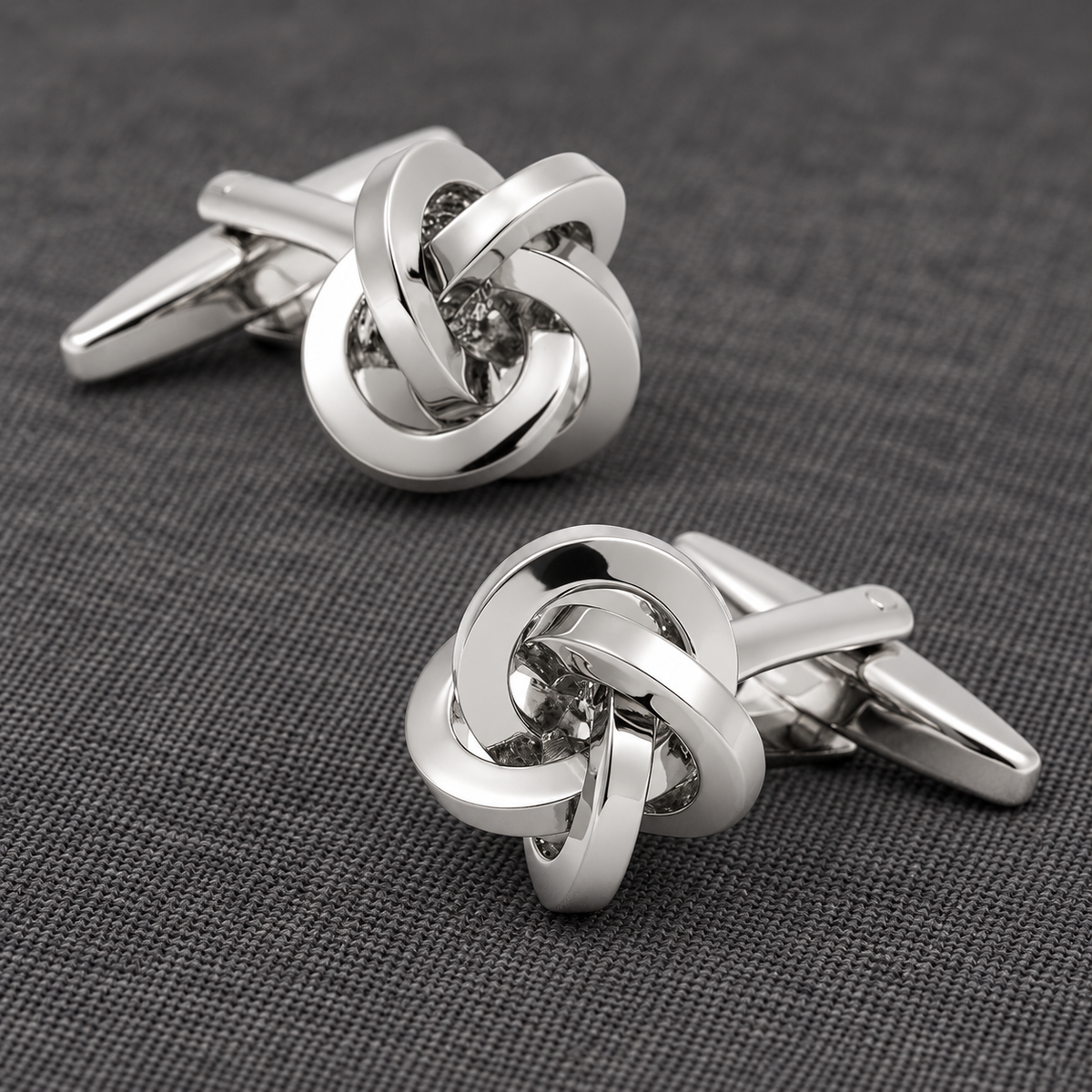 Gemelos de Camisa Nudo Plated Knot 13mm