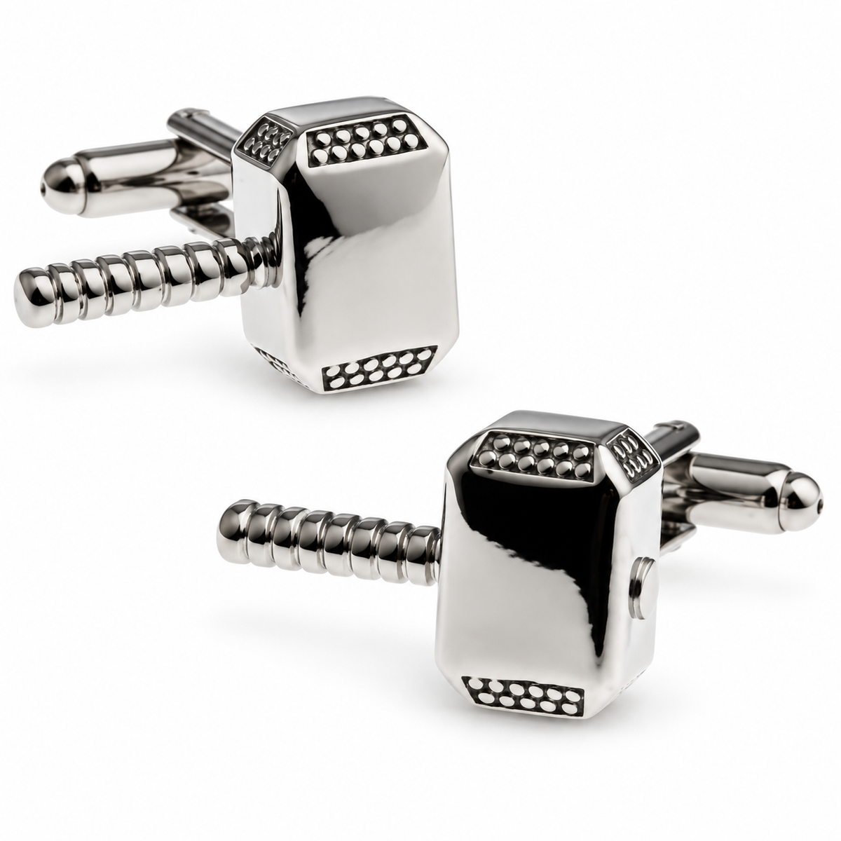 Gemelos para camisa Martillo de Thor Chromado