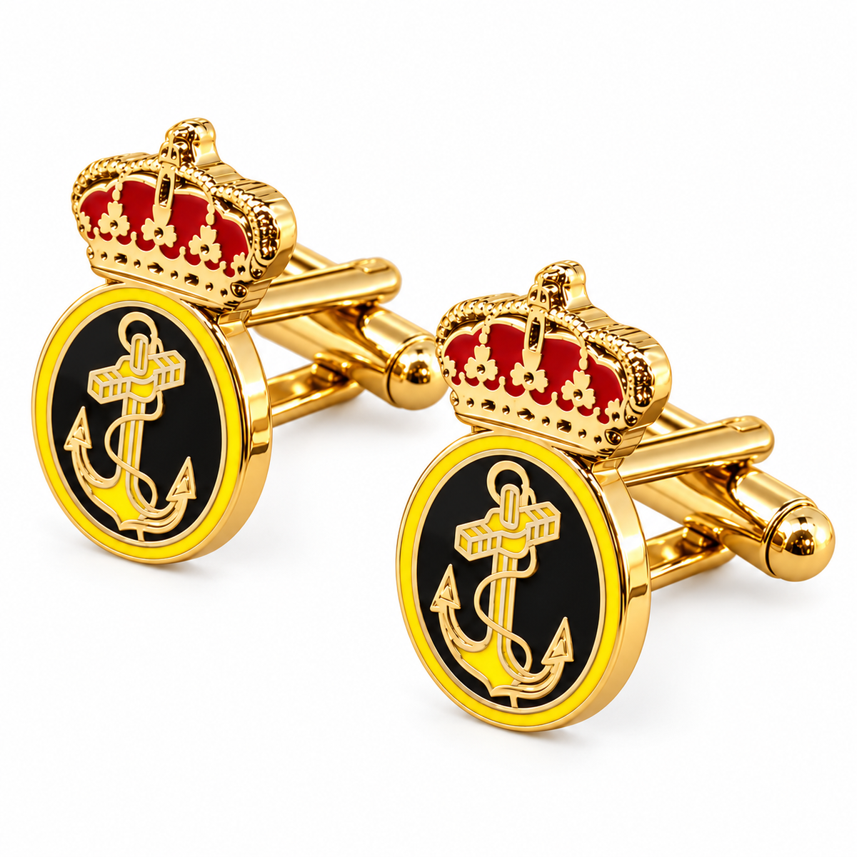 Gemelos para Camisa Emblema Armada Española
