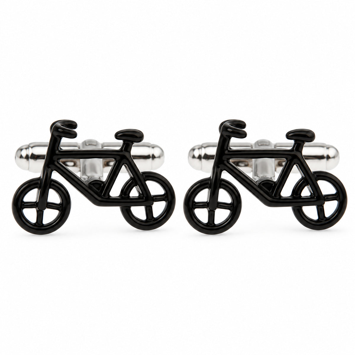 Gemelos para camisa Bicicleta Negra
