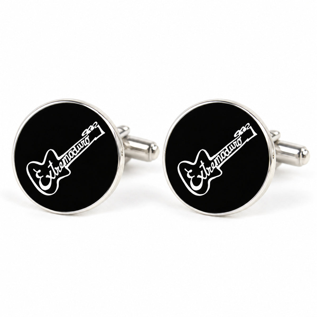 Gemelos para camisa Extremoduro con guitarra