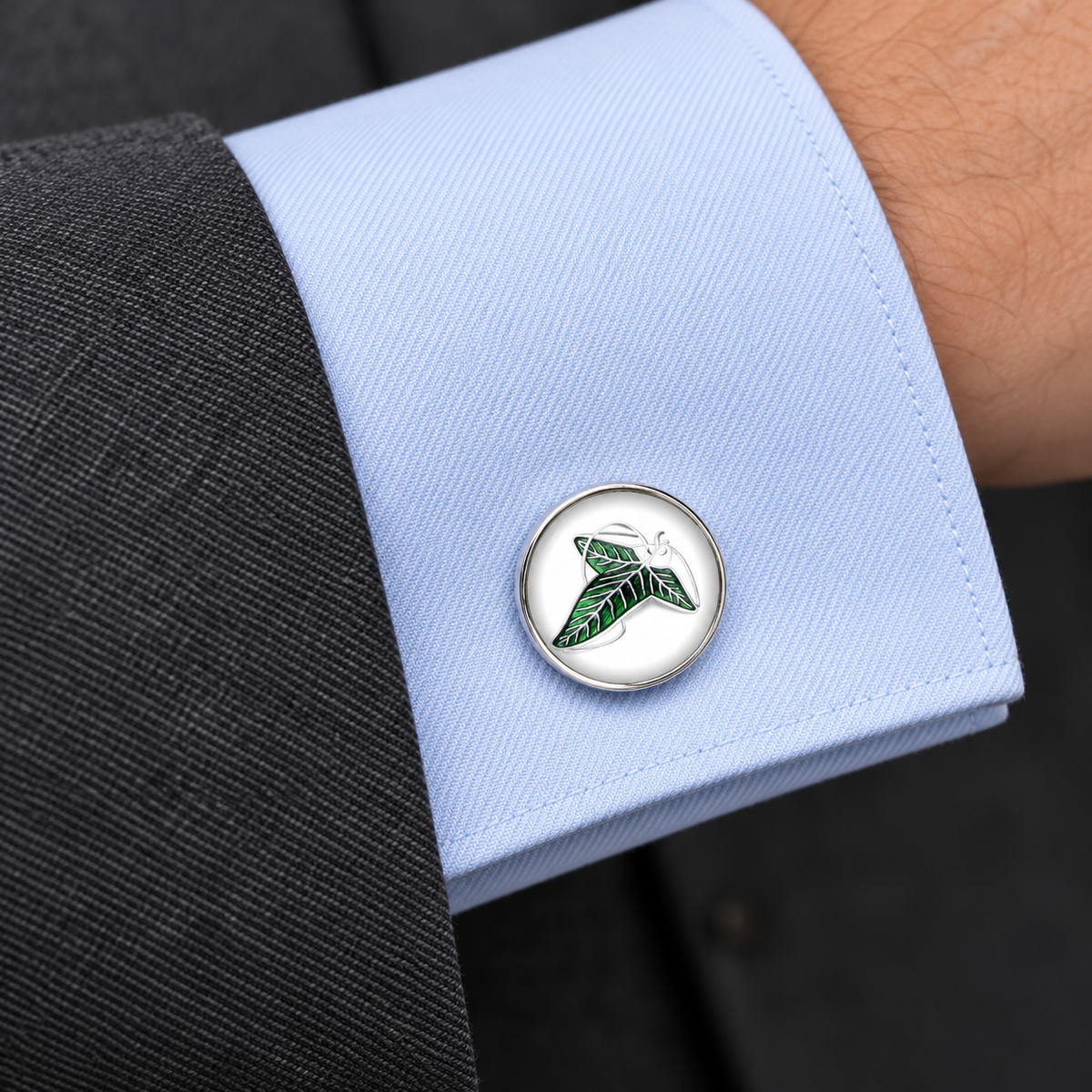 Gemelos de Camisa Magglass Hoja de Lorien El Señor de los Anillos