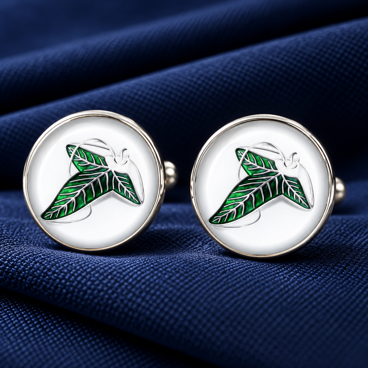 Gemelos de Camisa Magglass Hoja de Lorien El Señor de los Anillos