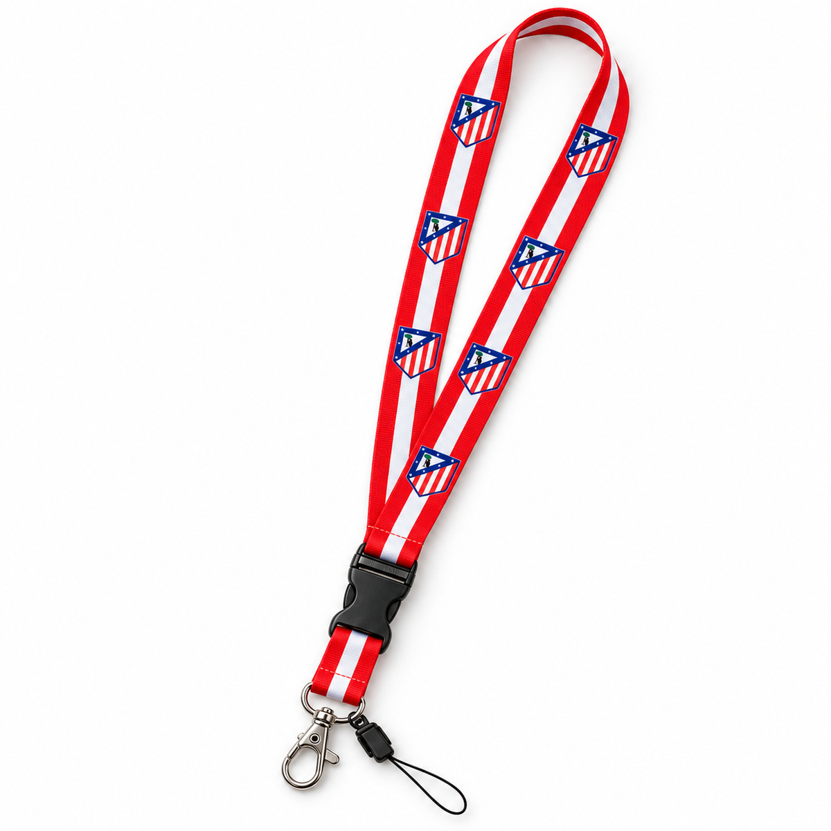 Lanyard ATM Rojiblanco