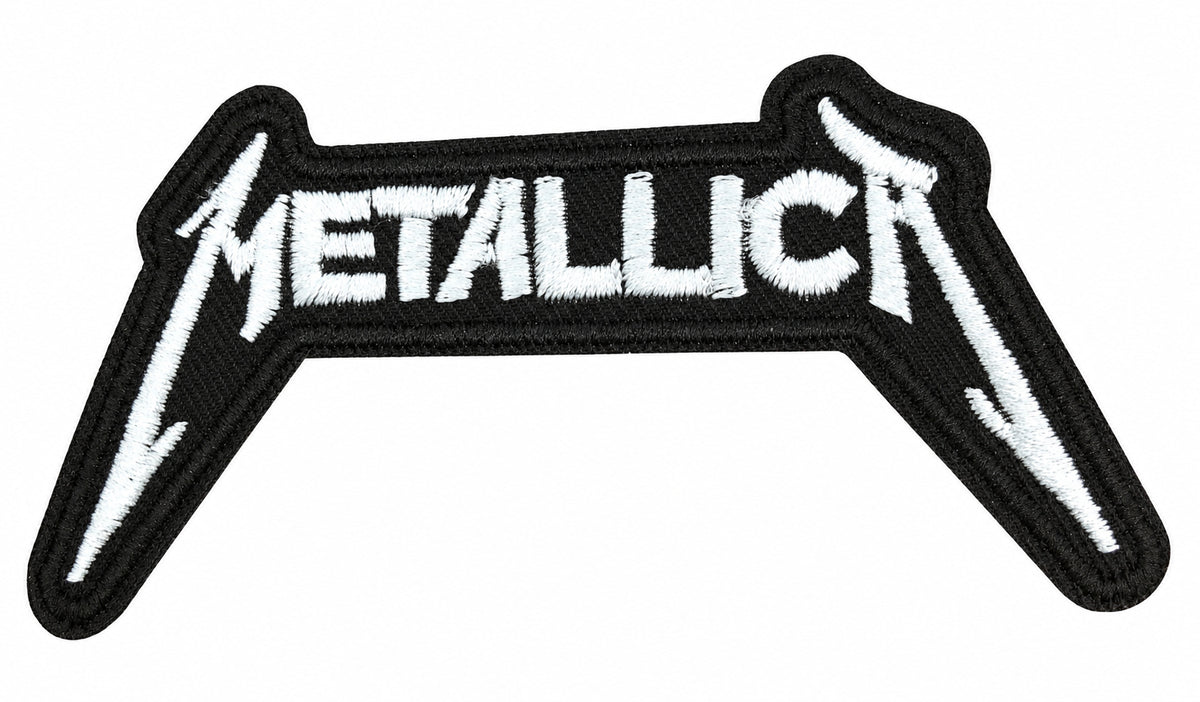 Parche Bordado Termoadhesivo Metallica 9 cm