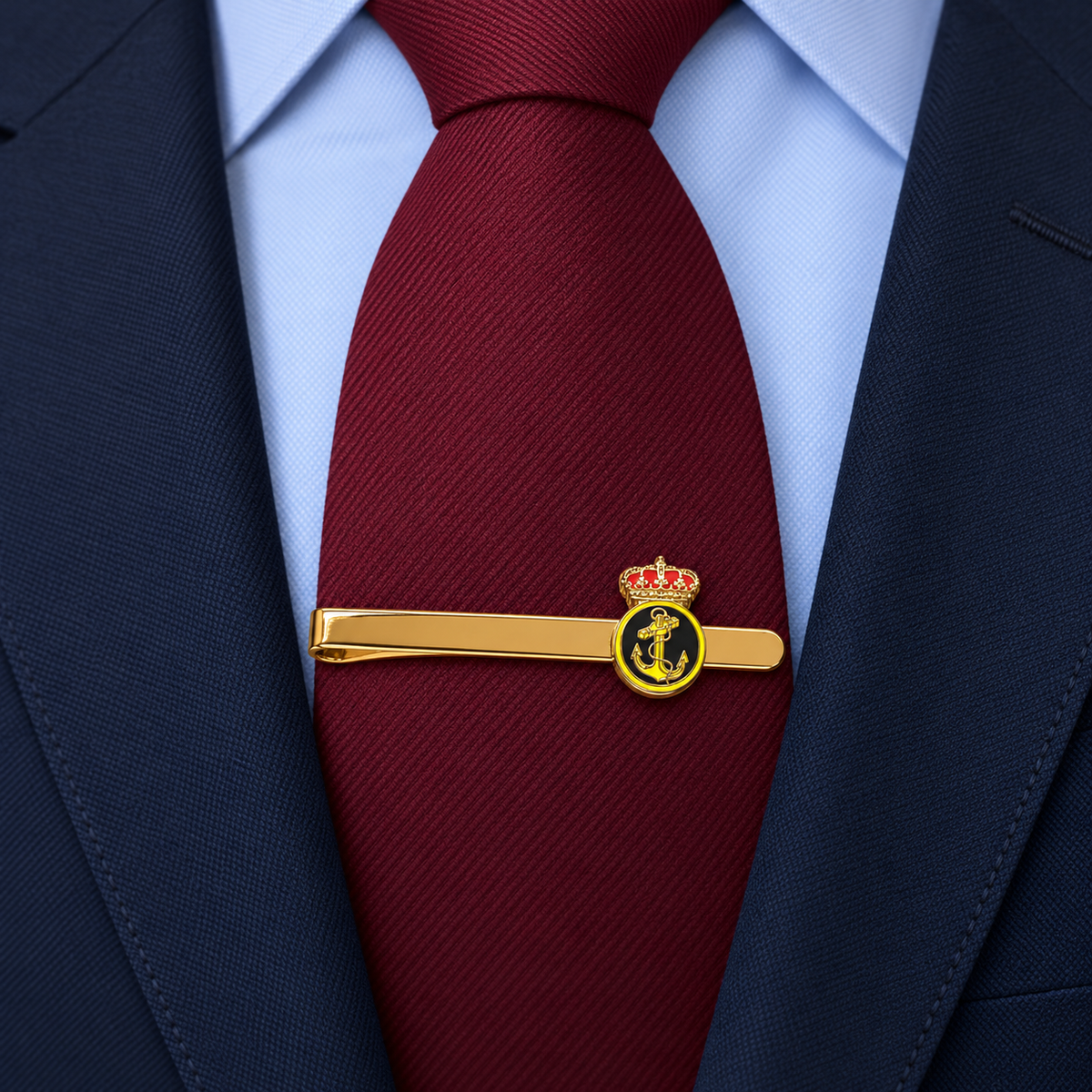 Pasador de Corbata Emblema Armada Española