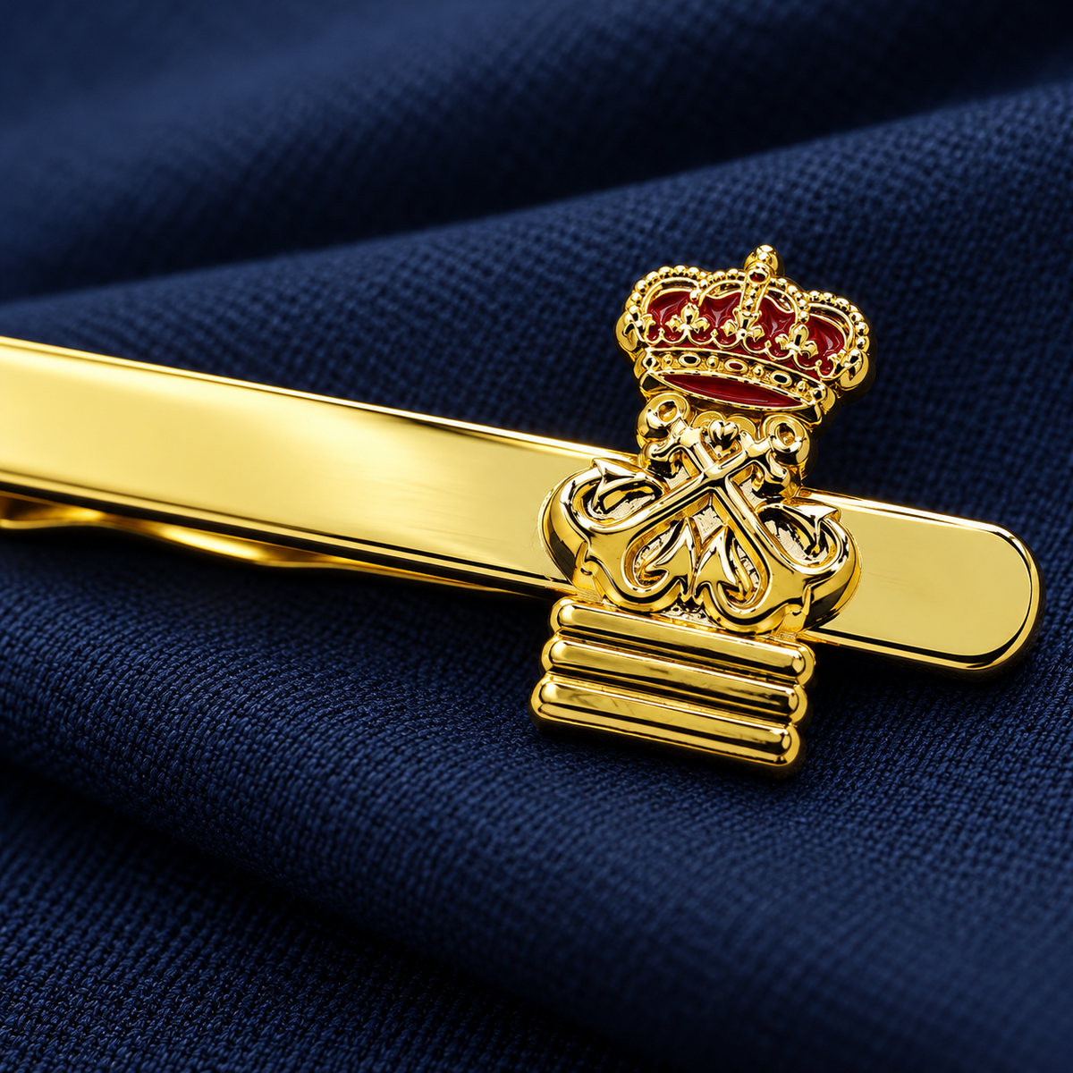 Pasador de Corbata del Distintivo Oficial de Capitán de Yate