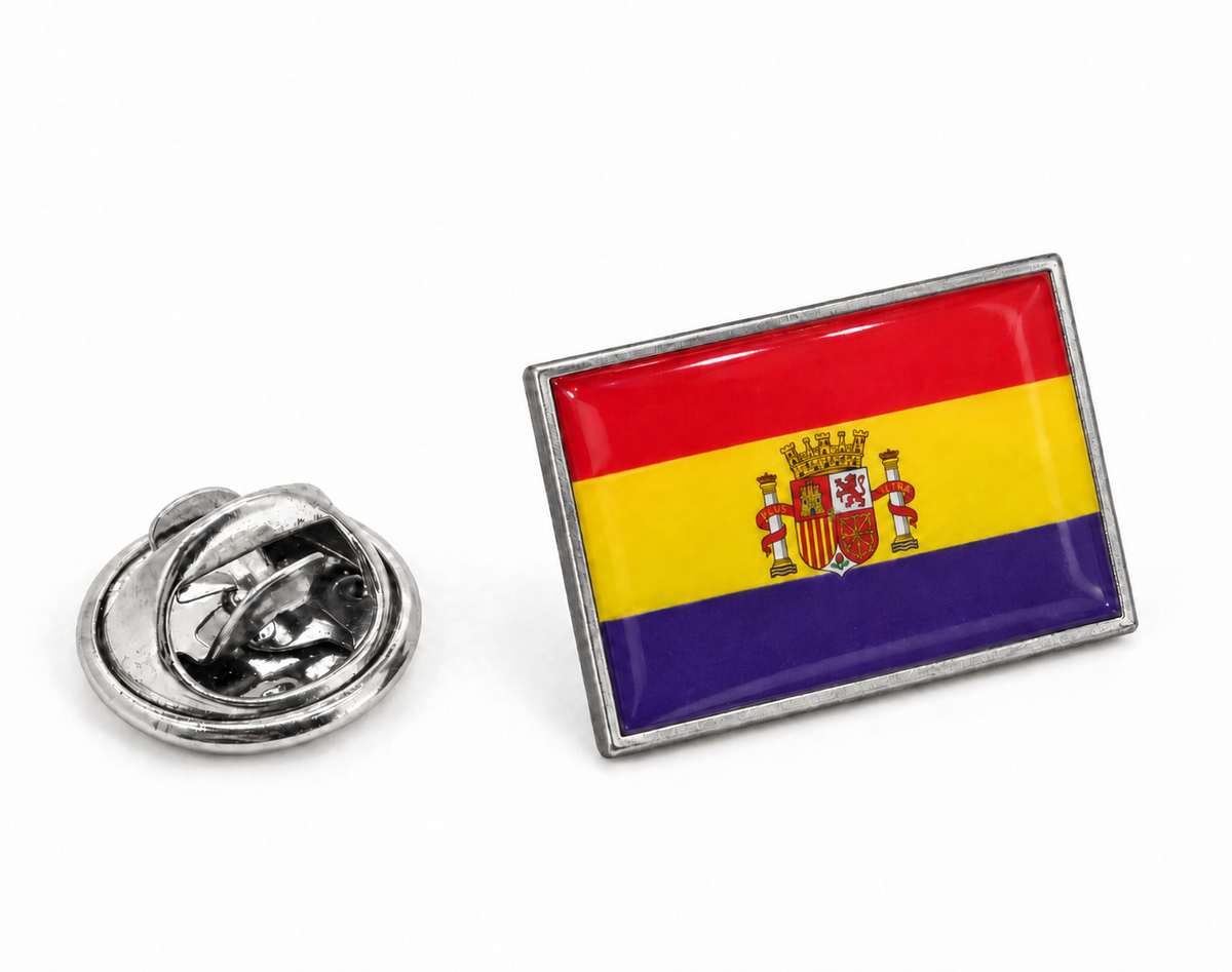 Pin de Solapa de la Bandera de la II República Española